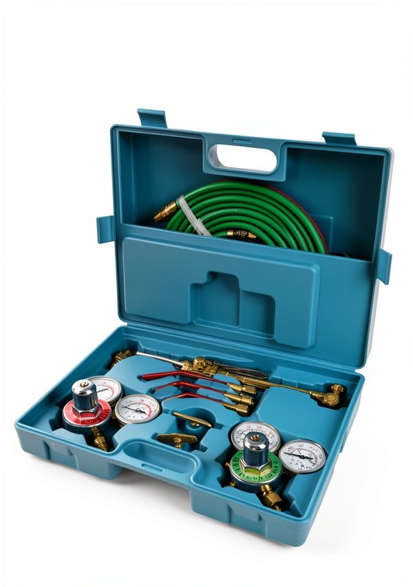 GCCSJ Oxyacetylene Torch Kit Blue Plastic Design-6