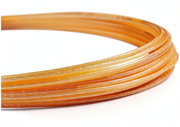 Luxilon 4G Rough 125 Tennis String Gold CoPoly-1