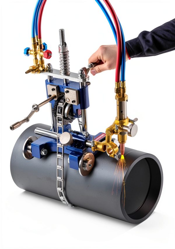 VEVOR Pipe Cutting Machine Manual 13kg Silver-1