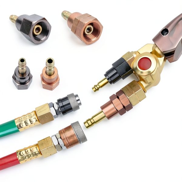 YBMTE 9/16" Oxyacetylene Torches Coupling Fittings-1