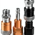JUFZQO 9/16 inch Metal Quick-Connect Connector for-0