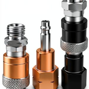 JUFZQO 9/16 inch Metal Quick-Connect Connector for-0
