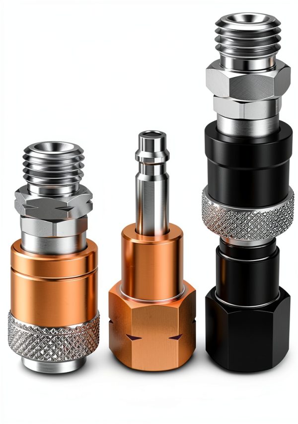 JUFZQO 9/16 inch Metal Quick-Connect Connector for-0