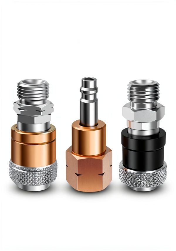 JUFZQO 9/16 inch Metal Quick-Connect Connector for-3
