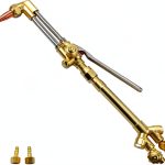 JZWELD Oxyacetylene Cutting Torch Set Brass Heavy Duty-0