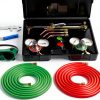 TOOLIOM Oxygen Acetylene Torch Brass Green-0