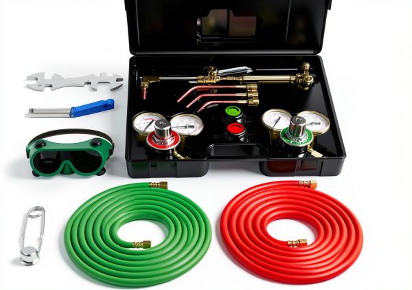 TOOLIOM Oxygen Acetylene Torch Brass Green-0