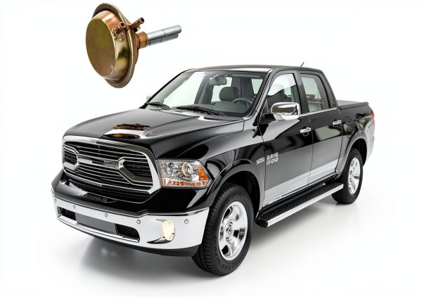 BEAMINGAUTO Front Axle 4WD Vacuum Actuator for Dodge Ram-4
