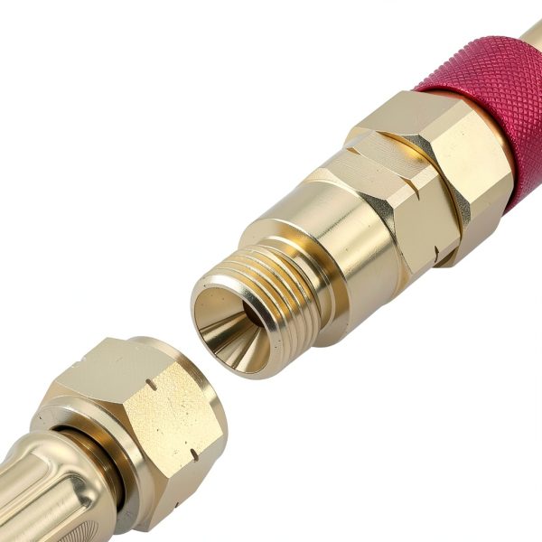 Brass Quick Connect 9/16 BThread AWLOLWA Torch-2