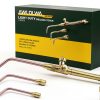 Light Duty Brazing Torch AWLOLWA Brass Handle Gold-0