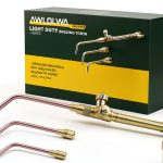 Light Duty Brazing Torch AWLOLWA Brass Handle Gold-0