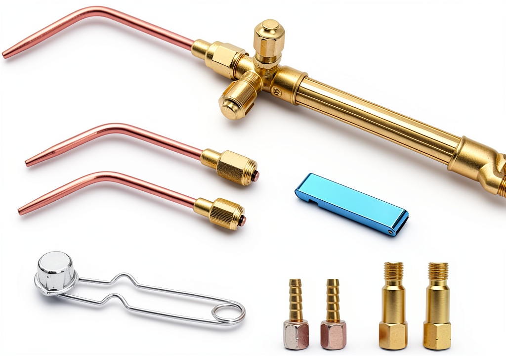 iMeshbean Silver Oxyacetylene Torch Kit components