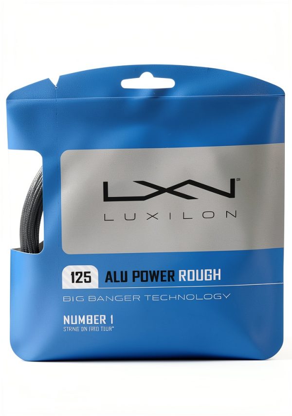 Luxilon Racket String 16g Silver Plastic-0