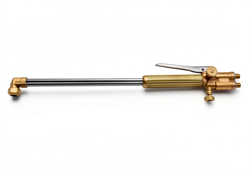 ESAB Gold Oxyacetylene Torch in use