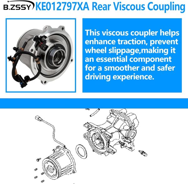 B.ZSSY Rear Viscous Coupling Assembly Mazda CX-3 CX-5 CX-9-1