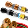 JUFZQO 9/16 inch Metal Quick-Connect Connector for-1