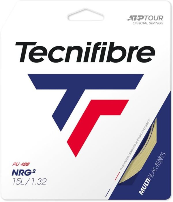 Tecnifibre NRG2 SPL Tennis String 16 Natural-0