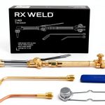 Oxy Fuel Torch RX WELDER Gold Brass Heavy Duty-0