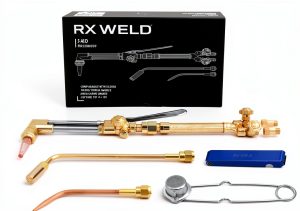 Oxy Fuel Torch RX WELDER Gold Brass Heavy Duty-0