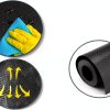 Bearded Dragon Tank Accessories Vodolo Terrarium Carpet 79‑inch Black-3