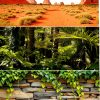 Reptile Tank Background Duedusto 36x18in 40 Gallon Set - 3 Styles-0