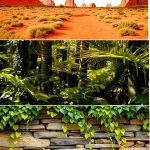 Reptile Tank Background Duedusto 36x18in 40 Gallon Set - 3 Styles-0