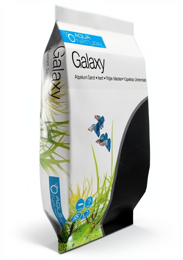 Aqua Natural Galaxy Sand 20lb Black Substrate for Terrariums – Pisces-5