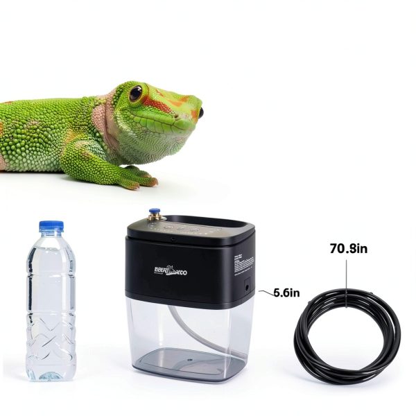 REPTI ZOO 800ml Portable Mister Fogger for Terrarium-Adjustable Nozzle-1
