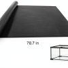 Reptile Carpet Bedding Uigidori 17.7x78.7in Black Cuttable Substrate-4